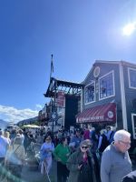 Am Pier der TSS Earnslaw