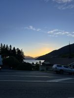 Sonnenuntergang in Queenstown