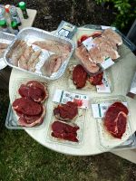 Fleisch und Fisch warten auf Chefkoch Rene, Coromandel Halbinsel