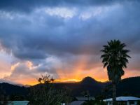 Stimmung beim Abendessen auf der Coromandel Halbinsel