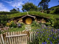 Niedliches Hobbithäuschen