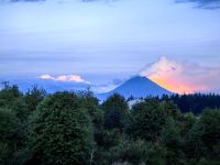 Der so genannte Schicksals Berg im Herr der Ringe Film