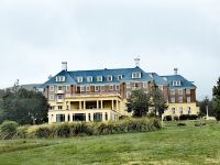 Chateau Tongariro, verlassenes Hotel im französischen Stil