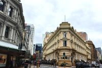 In Wellingtons Zentrum unterwegs