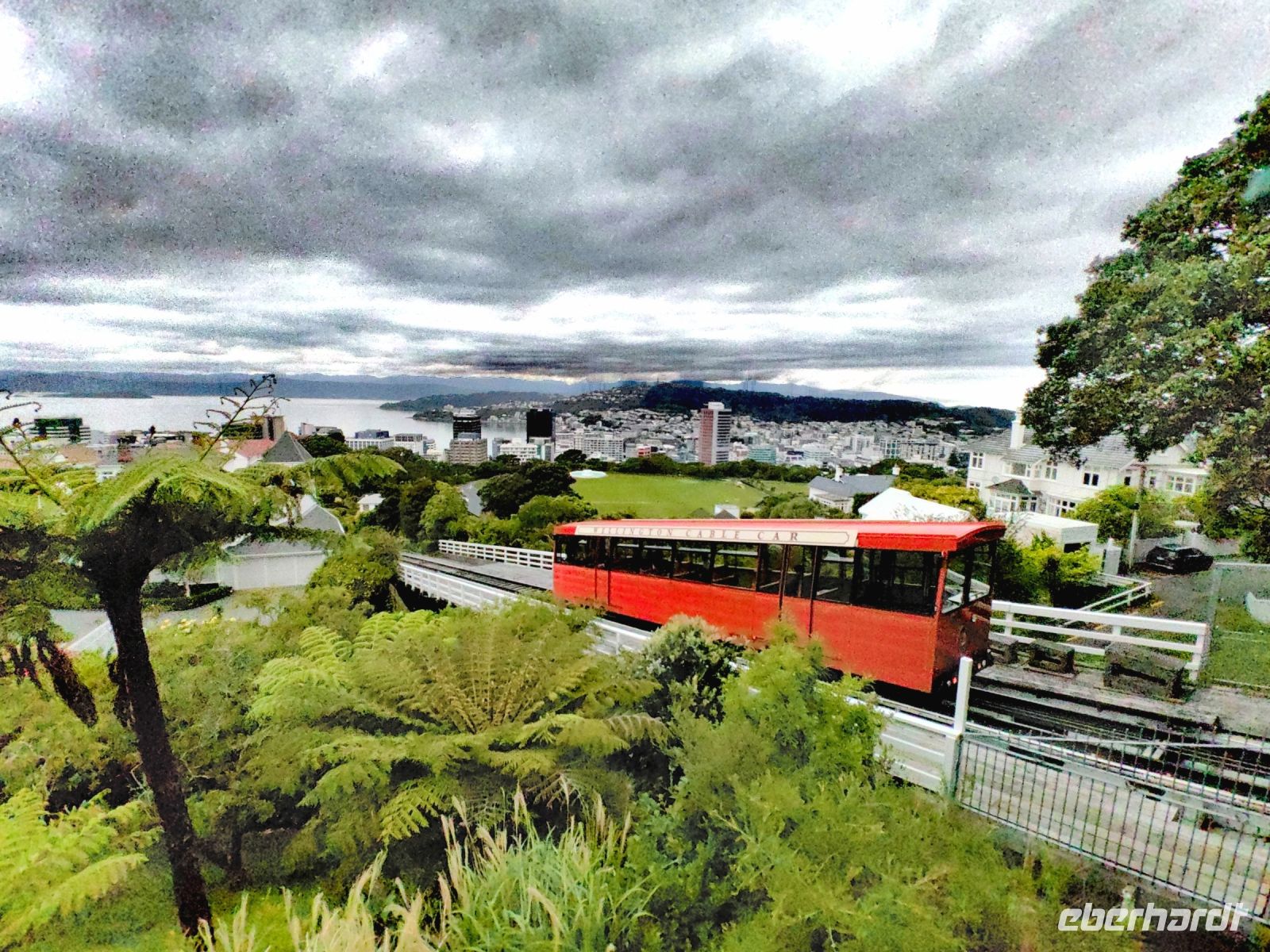 Cable Car Bahn in Wellington