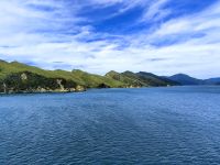Wir fahren in den Queen Charlotte Sound hinein