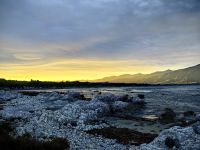 Abendstimmung in Kaikoura am Pazifik