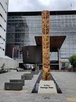 Maorikunst in Christchurch