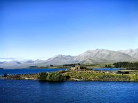 Der wunderschöne Lake Tekapo am Fuße der Südalpen