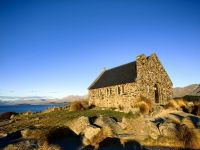 Die Kirche des guten Hirten, meistfotografierte Kirche in ganz Neuseeland