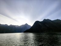 Abendstimmung im Milford Sound 