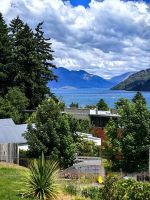 Blick auf den Lake Wakatipu, Queenstown