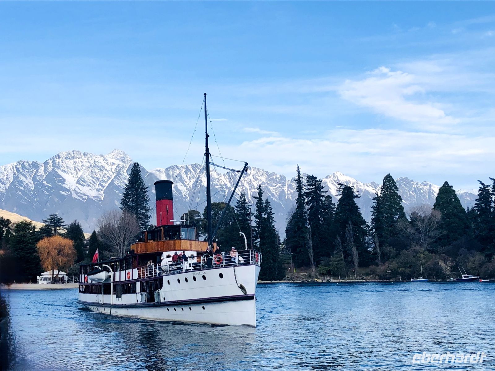 TSS Earnslaw, so alt wie die Titanic, aber noch jeden Tag 11 Stunden in Dienst