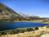 Bergsee, Zugfahrt nach Christchurch