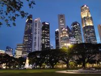 Abendspaziergang in Singapur 