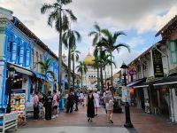 Masjid Sultan (Sultan Moschee), Kampong Glam, Singapur 