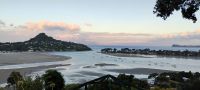 Tairua, Abendstimmung am Gazebo Lookout 