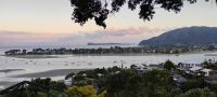 Tairua, Abendstimmung am Gazebo Lookout 