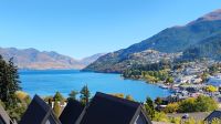 Blick auf den Wakatipu-See vom Hotel 