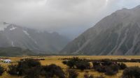 Bergpanorama ohne Mount Cook 