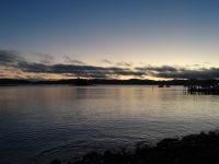 Sonnenuntergang über der Bay of Islands