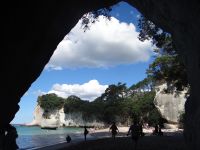 Cathedral Cove, Blick auf die andere Seite