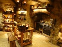 Hobbiton Movie Set, die Innenausstattung hat aus dem Vollen geschöpft.