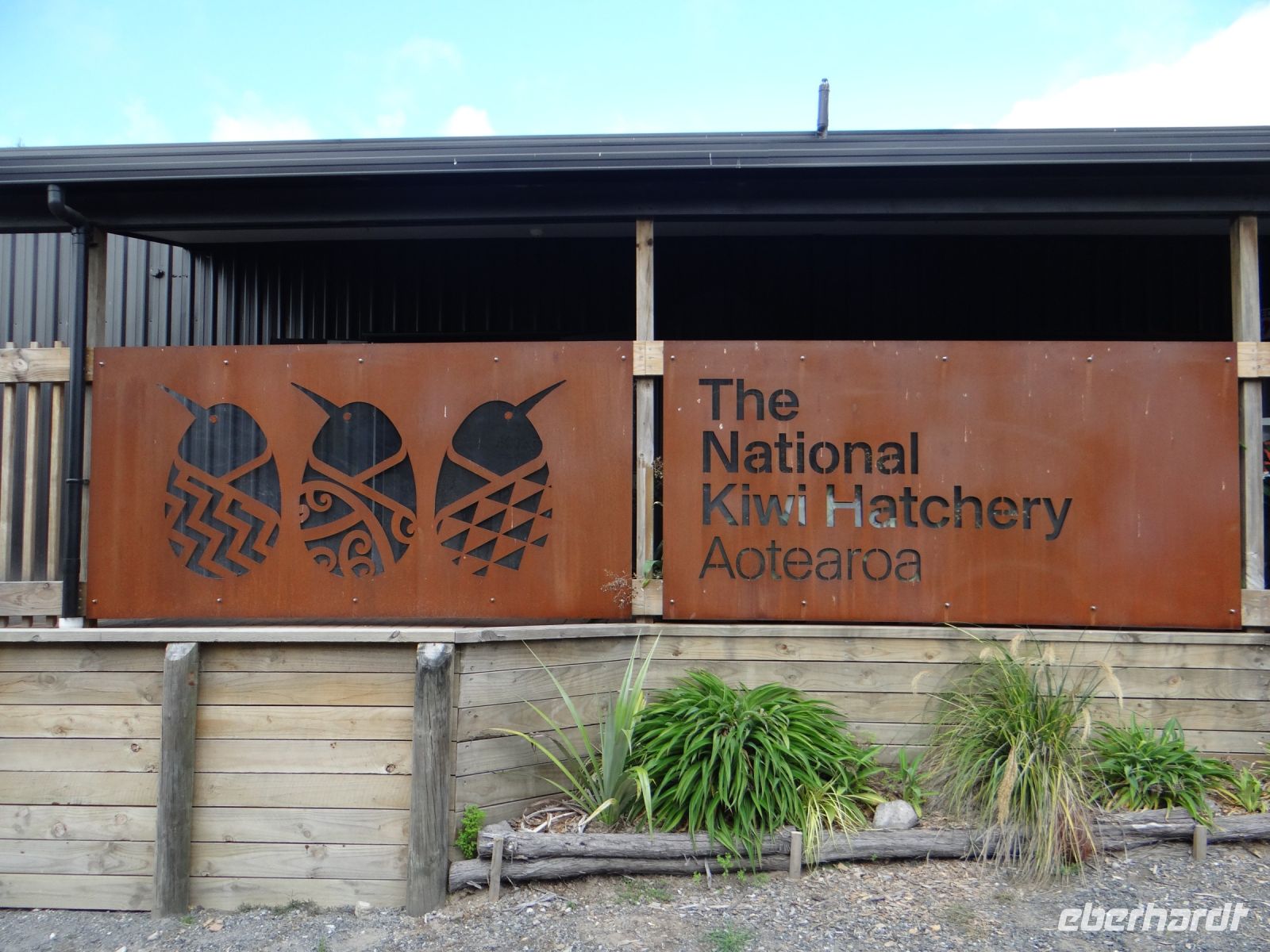 Kiwi Hatchery Aotearoa, und hier werden sie ausgebrütet.