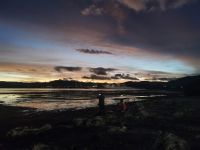 Sonnenaufgang über Lake Rotorua