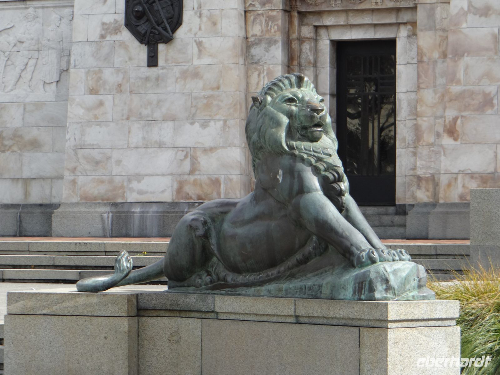 Wellington, der Löwe räkelt sich im Regierungsviertel.