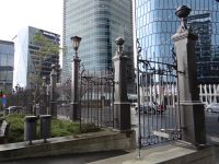 Wellington, die kunstvolle Schmiedearbeit um den Hafen herum ist erhalten geblieben.