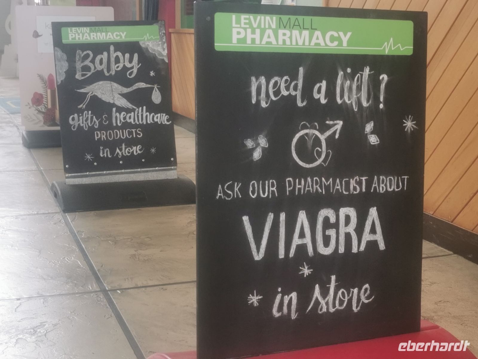 Levin, da hat sich die Apotheke sich etwas dabei gedacht....