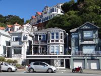 Wellington, … gibt es verschiedene Wohnformen.