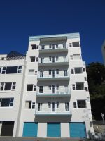 Wellington, Oriental Parade, hier gibt es einige Wohnhäuser in Art Deco.