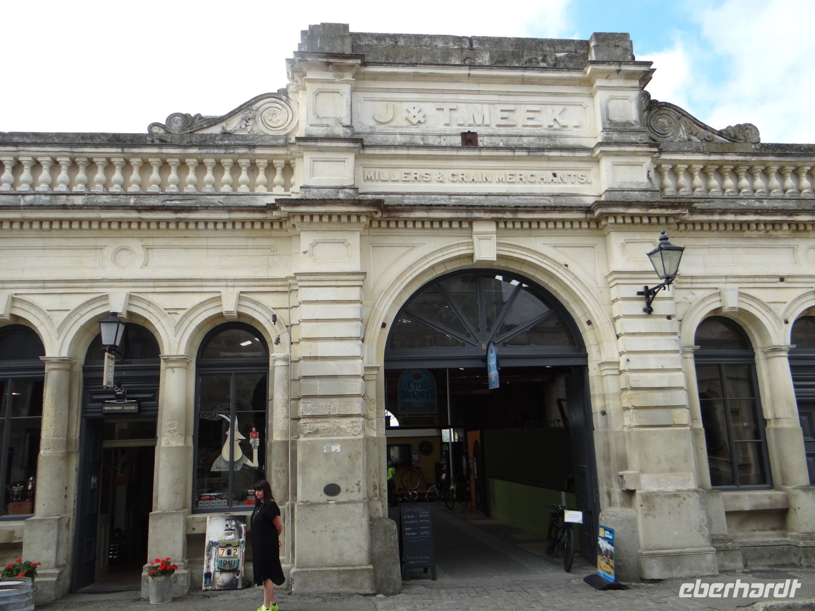 Oamaru, ein elegantes Waren- und Lagerhaus im frühere Hafenbezirk
