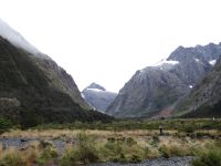 Gertrude Valley, dieses Tal formte ein Gletscher.