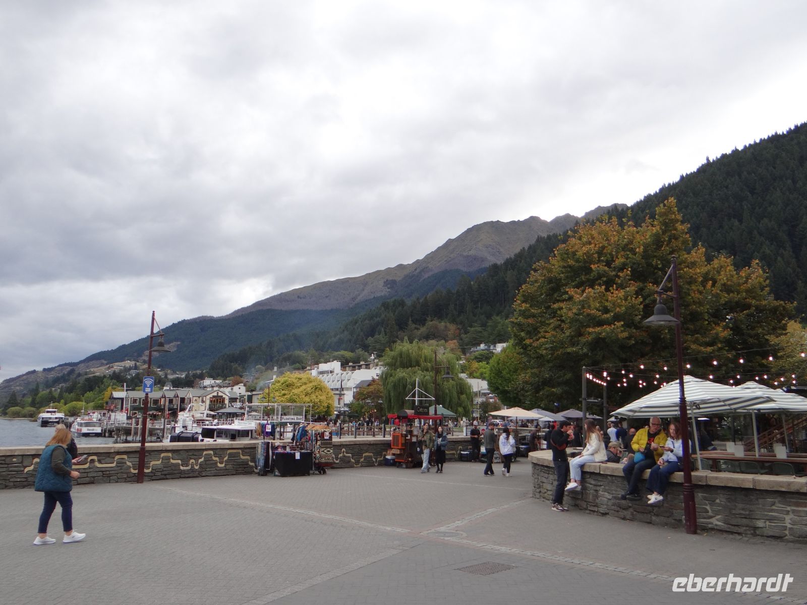 Queenstown, die Uferpromenade