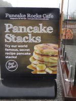 In diese Pancakes darf man reinbeißen.