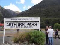Der höchste Punkt unserer Reise. Die Wolken stehen hoch und geben die Sicht frei.
