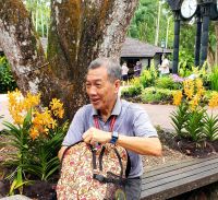 Große Rundreise Neuseeland: unser netter Guide Alvin in Singapur.