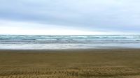 Große Rundreise Neuseeland: Ninety Mile Beach. 