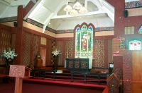 Große Rundreise Neuseeland: St. Faith's Kirche in Roturoa. 