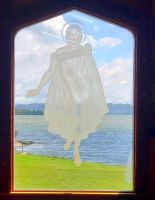 Große Rundreise Neuseeland: Der Maori-Jesus in der St. Faith's Kirche.  