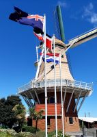 Große Rundreise Neuseeland: Holländermühle in Foxton. 