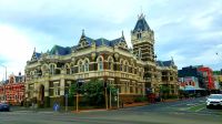 Große Rundreise Neuseeland: Dunedin Stadtrundfahrt. 