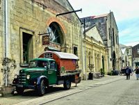 Große Rundreise Neuseeland: Oamaru ist Nostalgie pur im ganzen Ort.