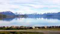 Große Rundreise Neuseeland: Lake Tekapo. 