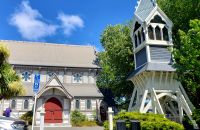 Große Rundreise Neuseeland: Christchurch Zentrum. 