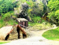 Große Rundreise Neuseeland: Der Goldgräberort Arrowtown. 