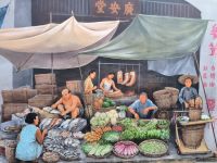 Streetart in China Town Singapore 